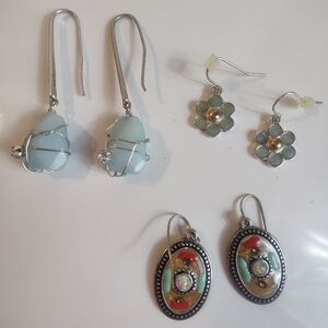 Kenneth Cole And More Boho Earrings  Bundle